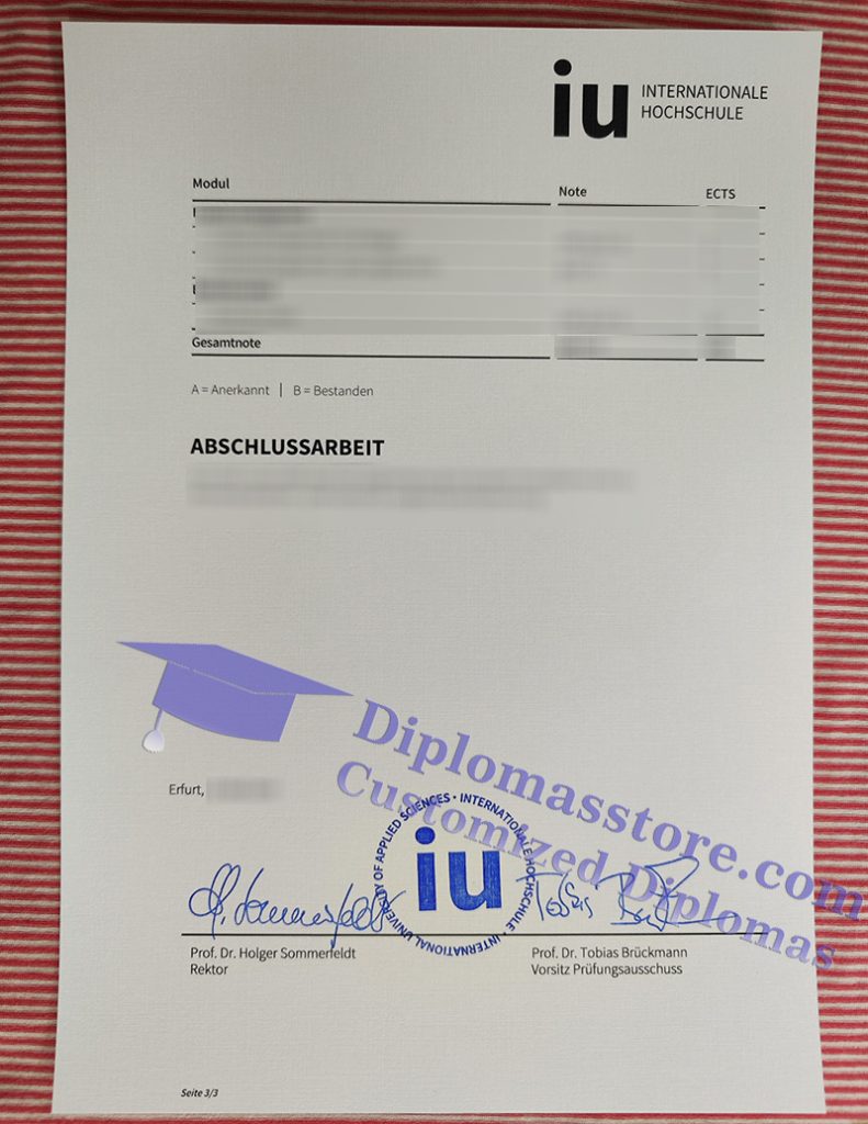 The Formulas To Make An Iu International University Transcript