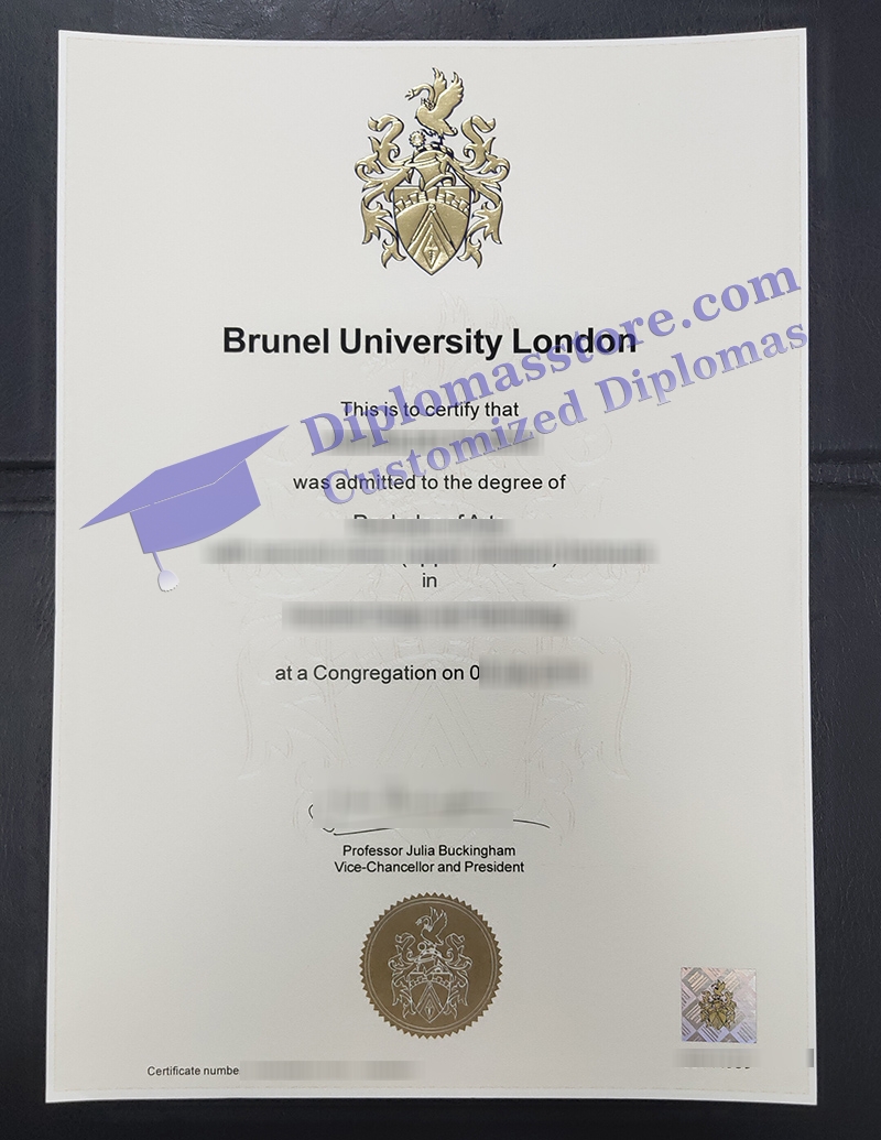 Brunel University London degree, Brunel University London diploma,