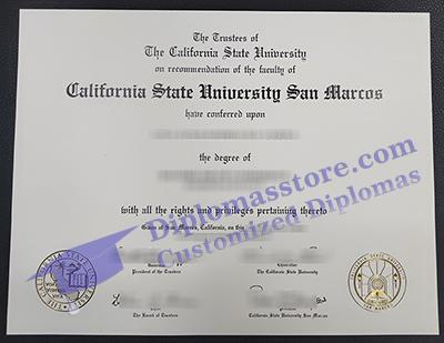 buy CSU San Marcos diploma