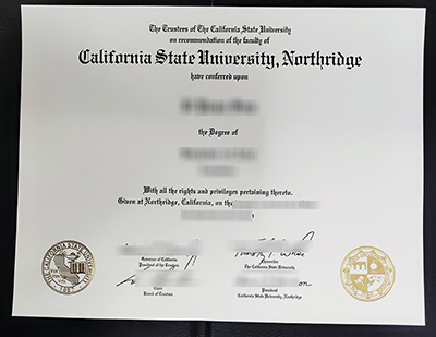 CSU Northridge diploma, CSUN certificate,