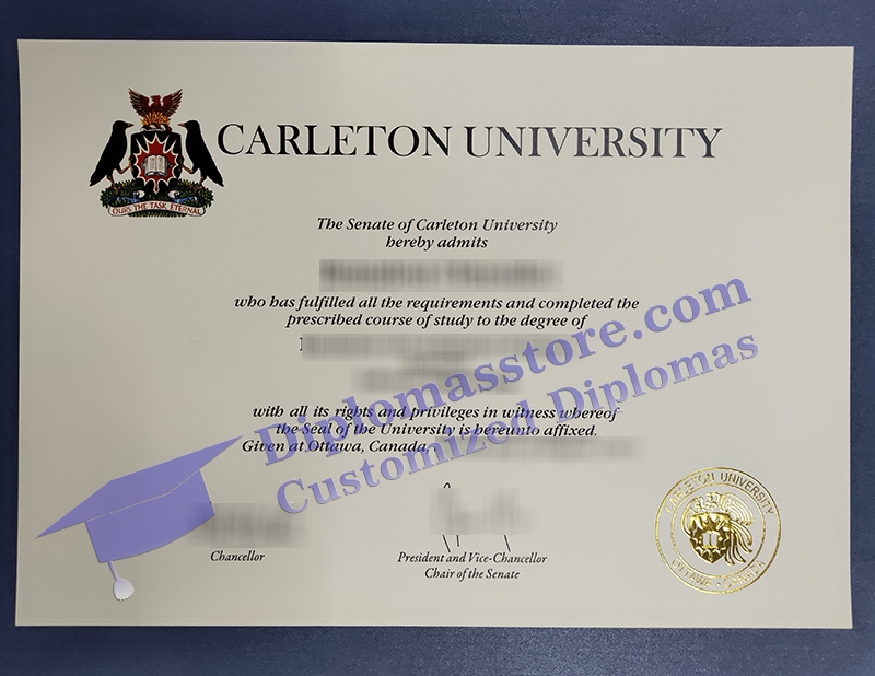 Carleton University diploma