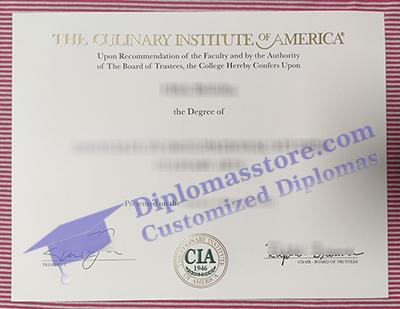 Culinary Institute of America diploma, buy diploma,