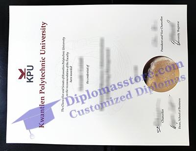 Kwantlen Polytechnic University diploma, KPU certificate,