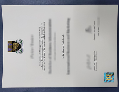 LSE degree certificate