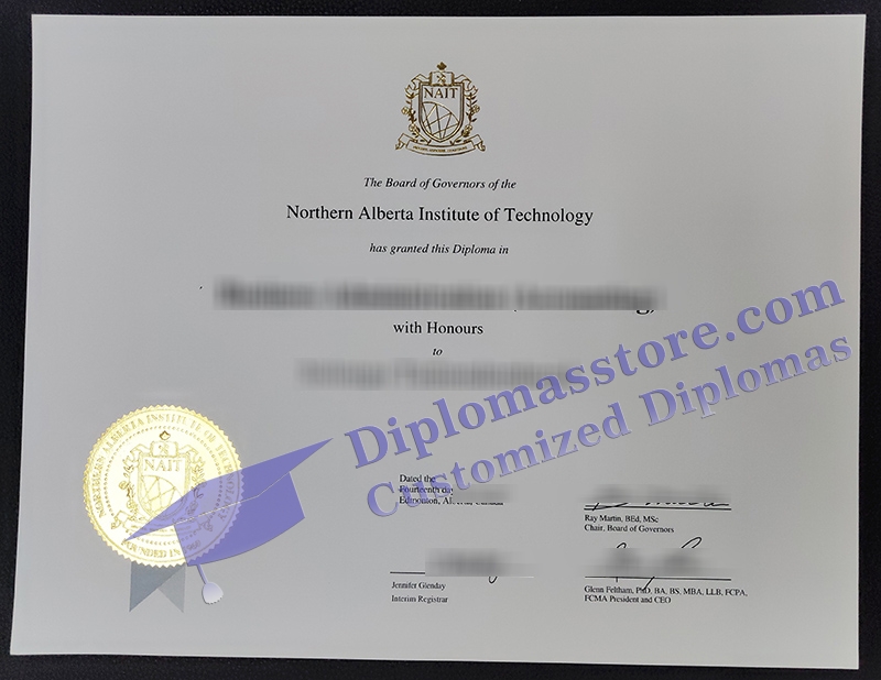 Northern Alberta Institute of Technology diploma, NAIT diploma,