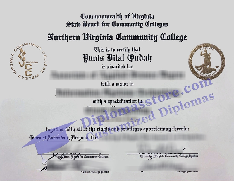 How to buy a fake Northern Virginia Community College diploma