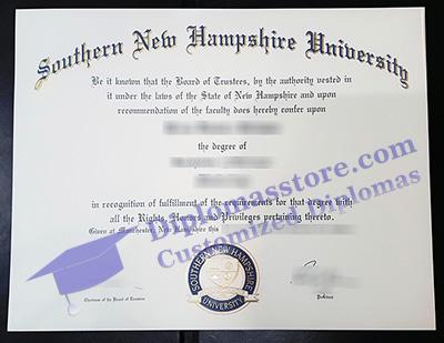 Southern New Hampshire University degree, SNHU diploma,