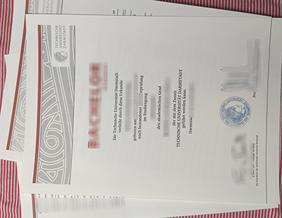 Technische Universität Darmstadt urkunde certificate