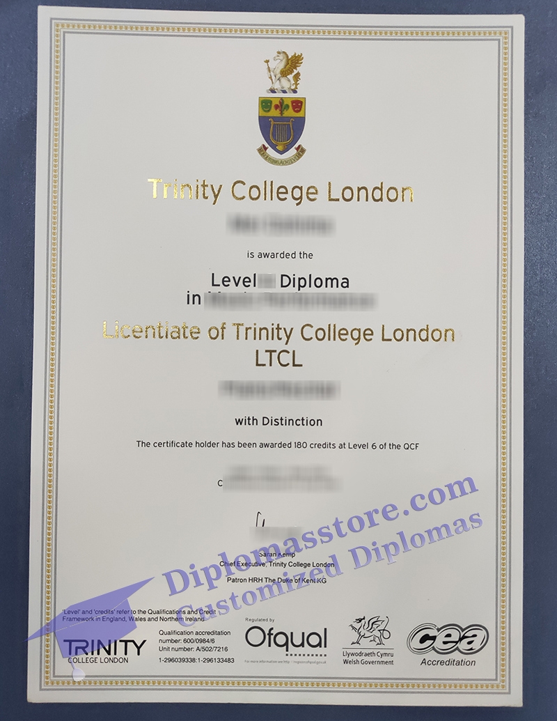 Trinity College London diploma