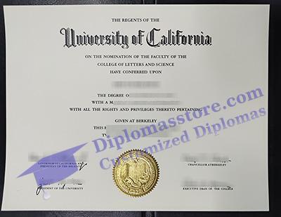 UC Berkeley diploma, UC Berkeley degree,