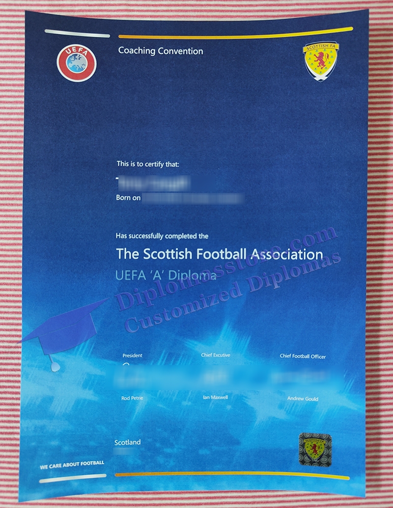 UEFA A Diploma, UEFA Coaching Convention diploma,