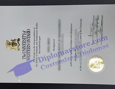 Western University diploma, UWO diploma,