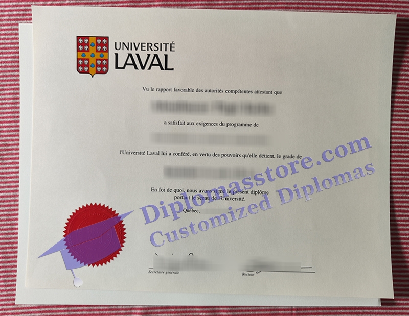 Laval University diploma, Université Laval diplôme,