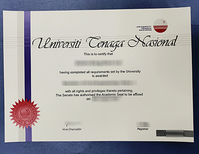 Universiti Tenaga Nasional degree certificate