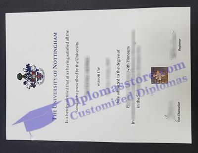 University of Nottingham degree, University of Nottingham diploma,