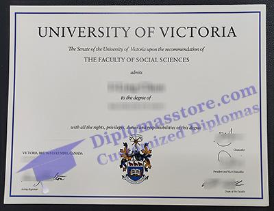 University of Victoria diploma, University of Victoria certificate,