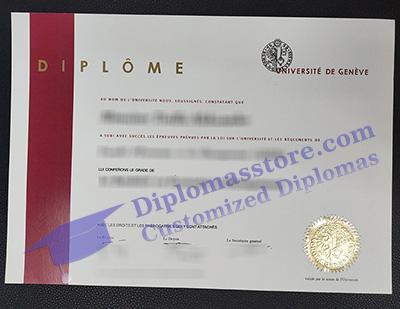 Université de Genève diplôme, UniGe diploma,