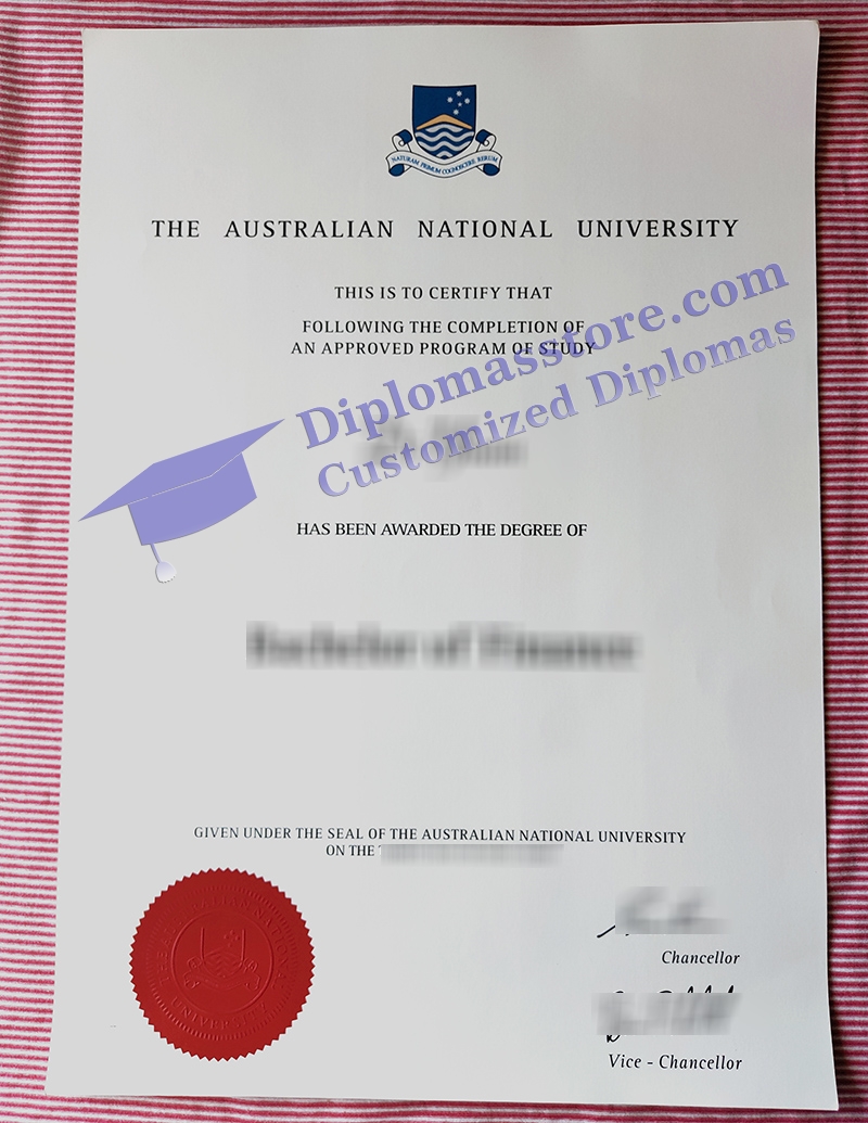 Australian National University degree