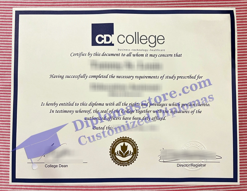 CDI College diploma