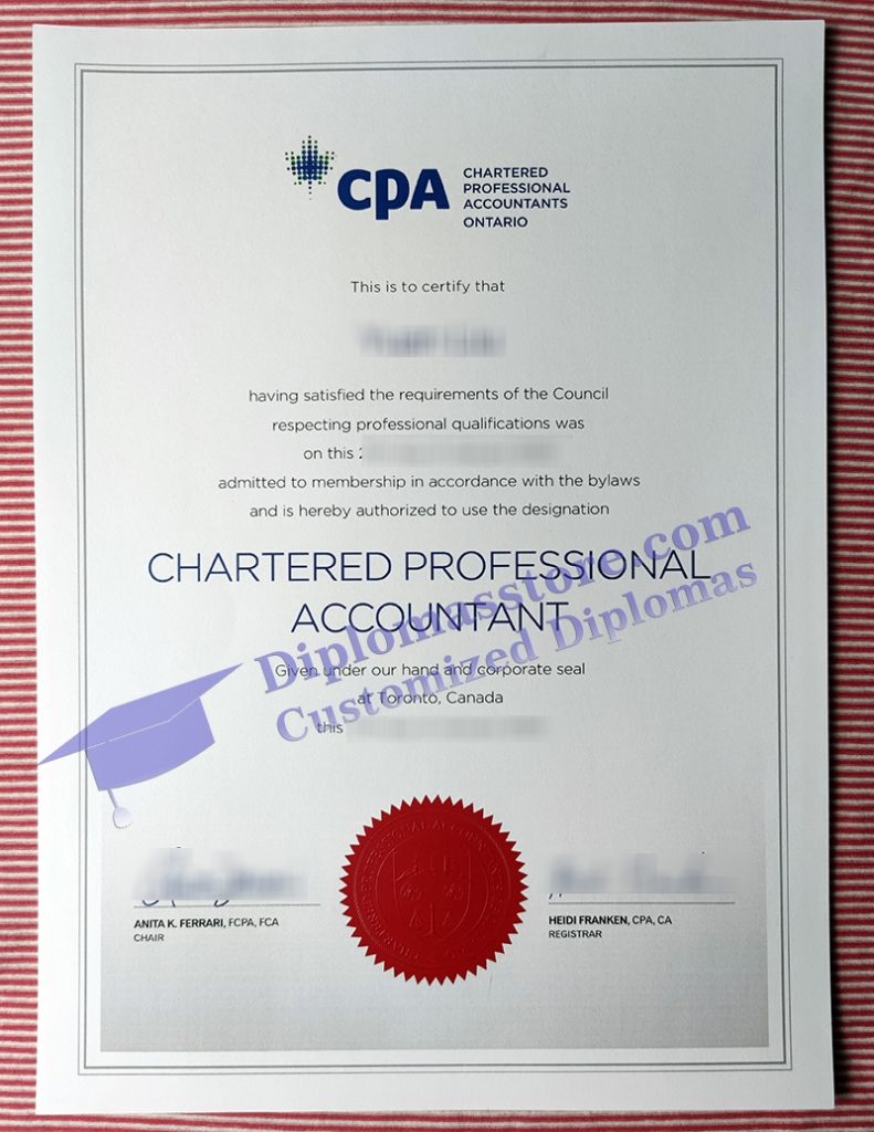 How to own a CPA Ontario certificate in 2 weeks