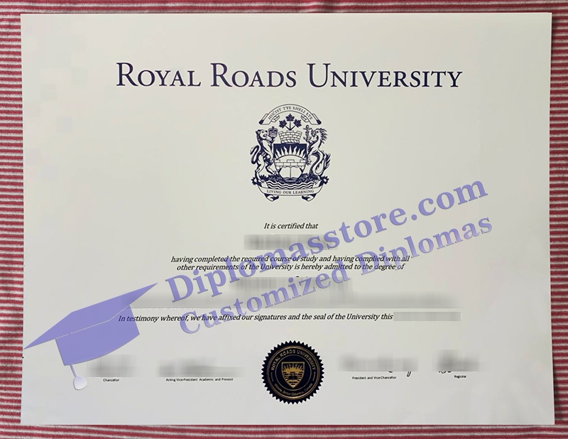 Royal Roads University diploma, Royal Roads University degree,