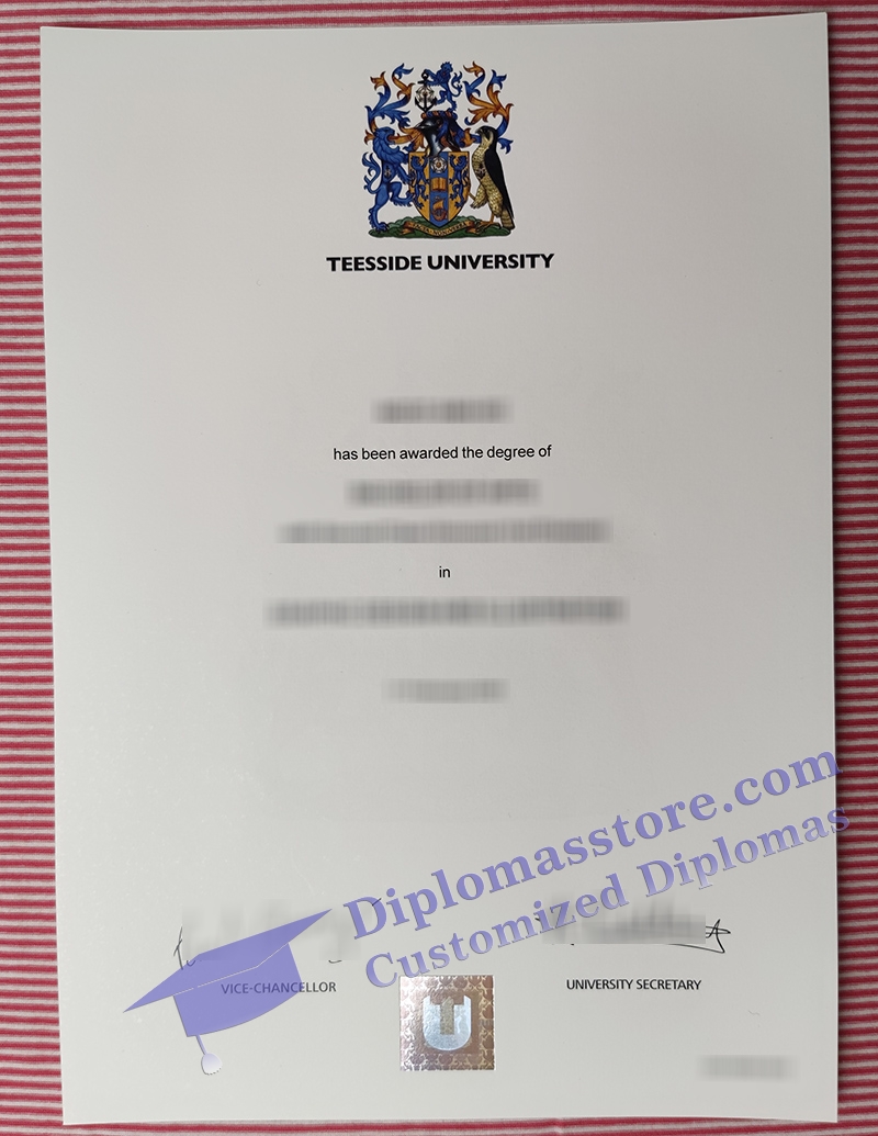 Teesside University degree