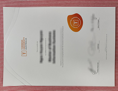 Torrens University degree certificate