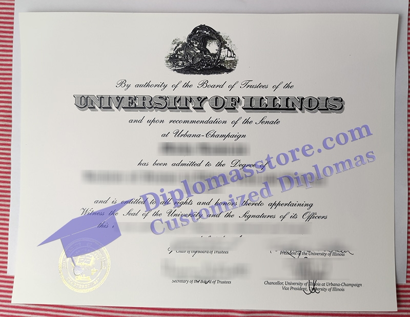UIUC diploma, University of Illinois Urbana-Champaign degree,