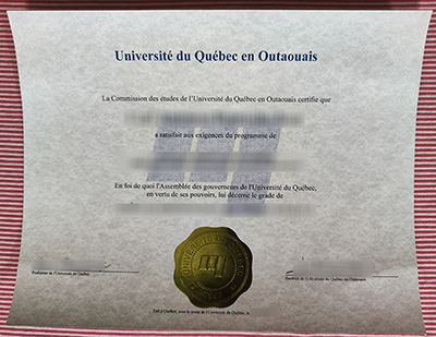 fake UQO diplômé, University of Quebec diploma,
