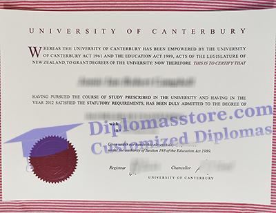 buy University of Canterbury degree, University of Canterbury certificate,