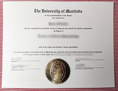 buy University of Manitoba diploma, University of Manitoba degree,
