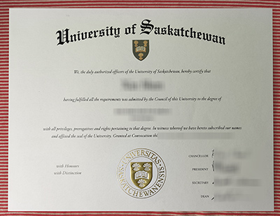 University of Saskatchewan diploma certificate