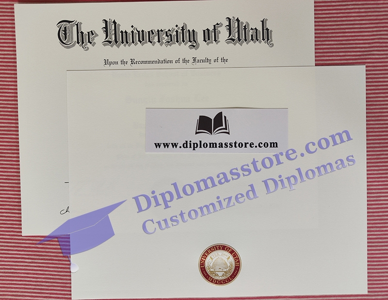 University of Utah certificate, fake University of Utah degree,