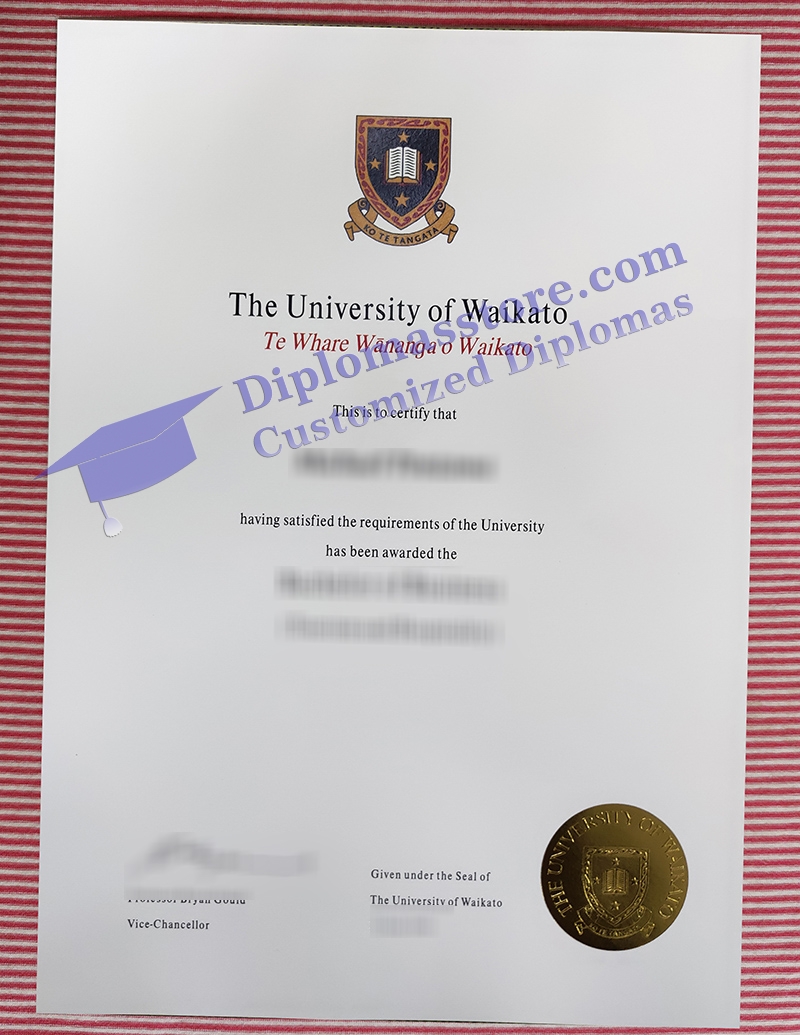 University of Waikato degree, University of Waikato diploma,