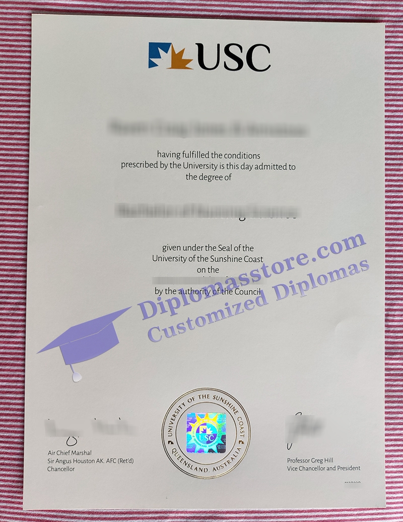 University of the Sunshine Coast degree, buy UniSC certificate,