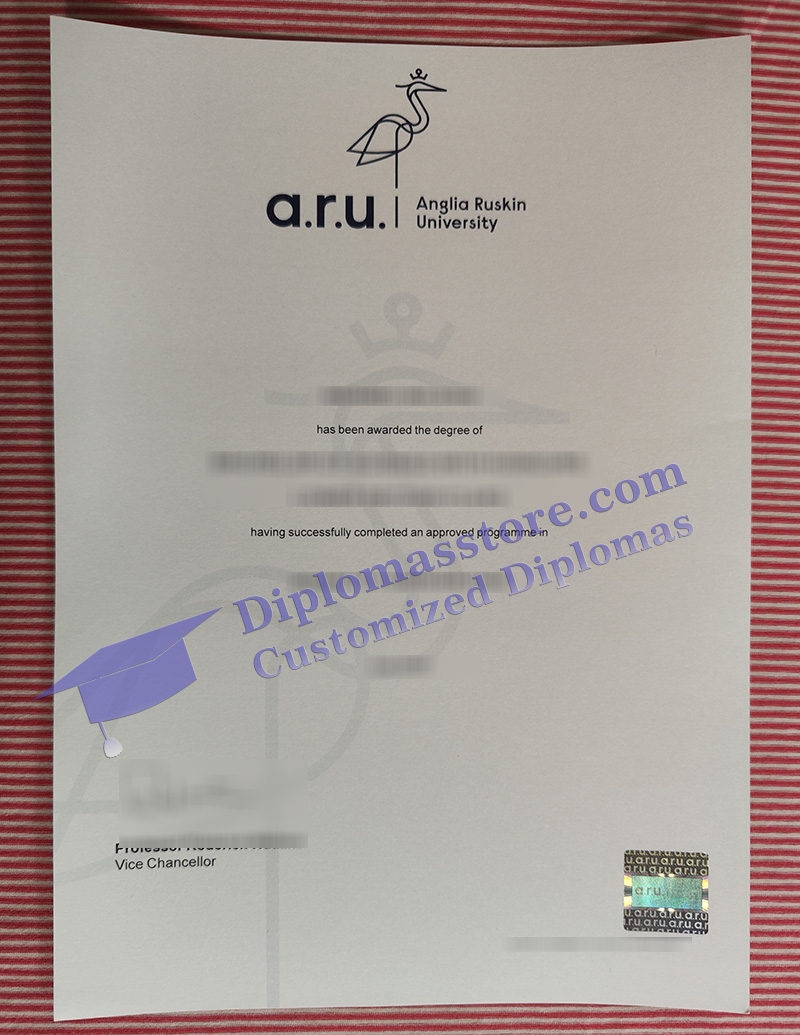 Anglia Ruskin University degree, Anglia Ruskin University certificate,