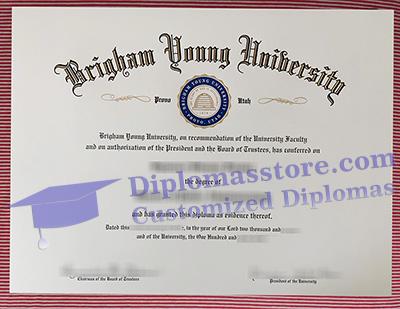 Brigham Young University Provo degree