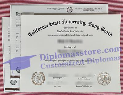 CSULB certificate