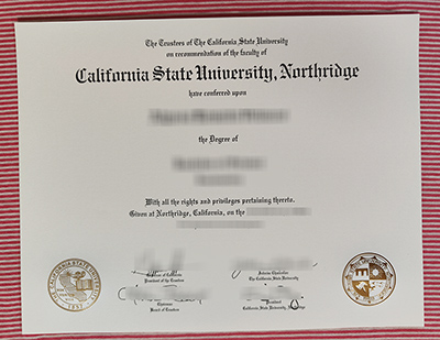 CSU Northridge diploma