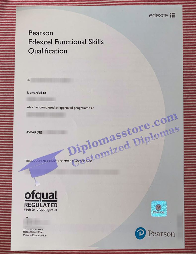 Top tips for making a Pearson Functional Skills certificate