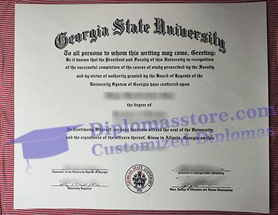 Georgia State University degree