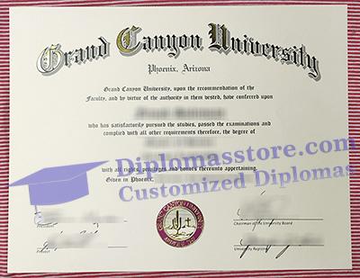 Grand Canyon University degree