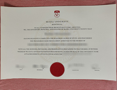 Mcgill University degree