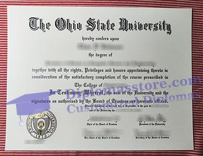 Ohio State University degree