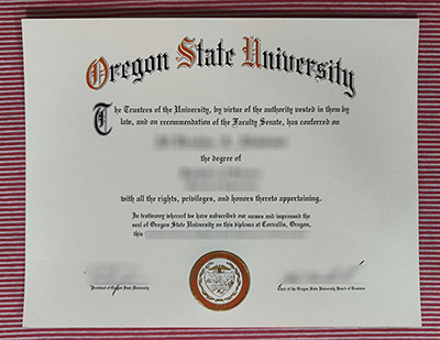 Oregon State University degree