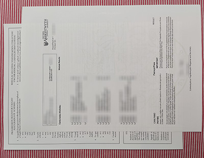 Aberystwyth University transcript