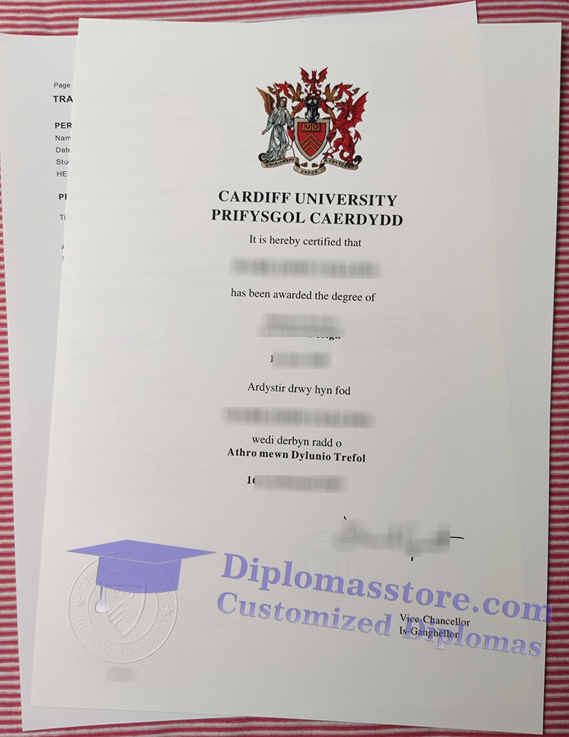 Cardiff University diploma, Cardiff University degree,