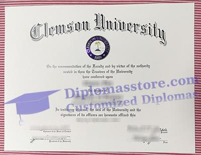 Clemson University degree