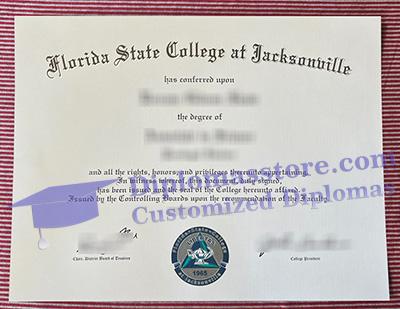 Florida State College at Jacksonville certificate