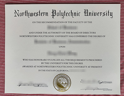 Northwestern Polytechnic University degree